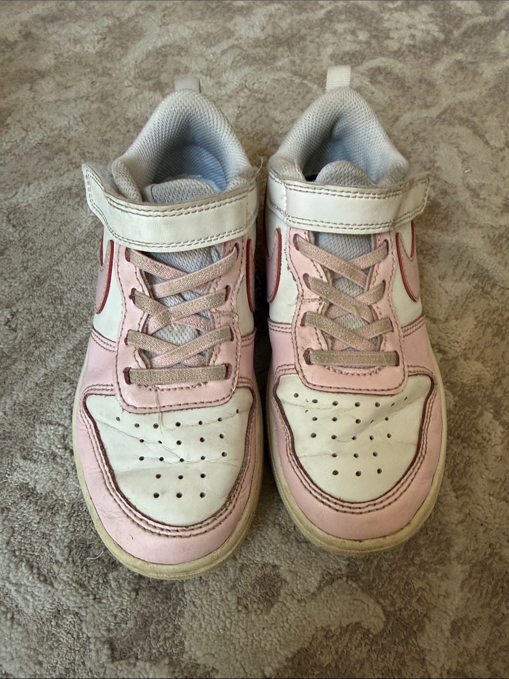 Girls Pink Nike Sneakers size 12